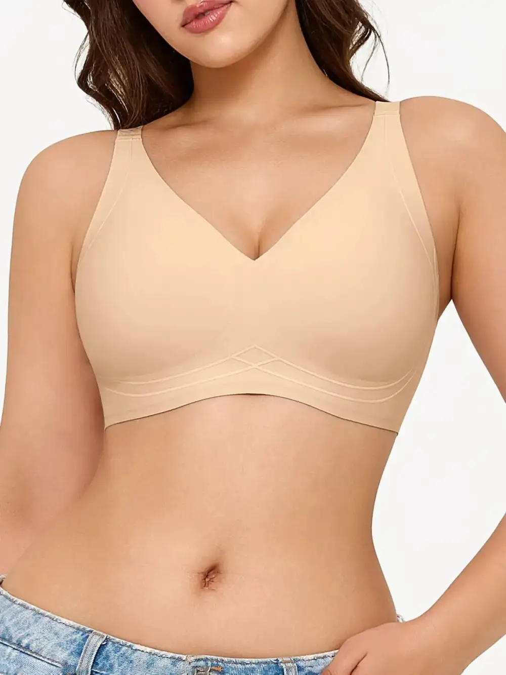 Seamless Wireless Comfort Silky Bra