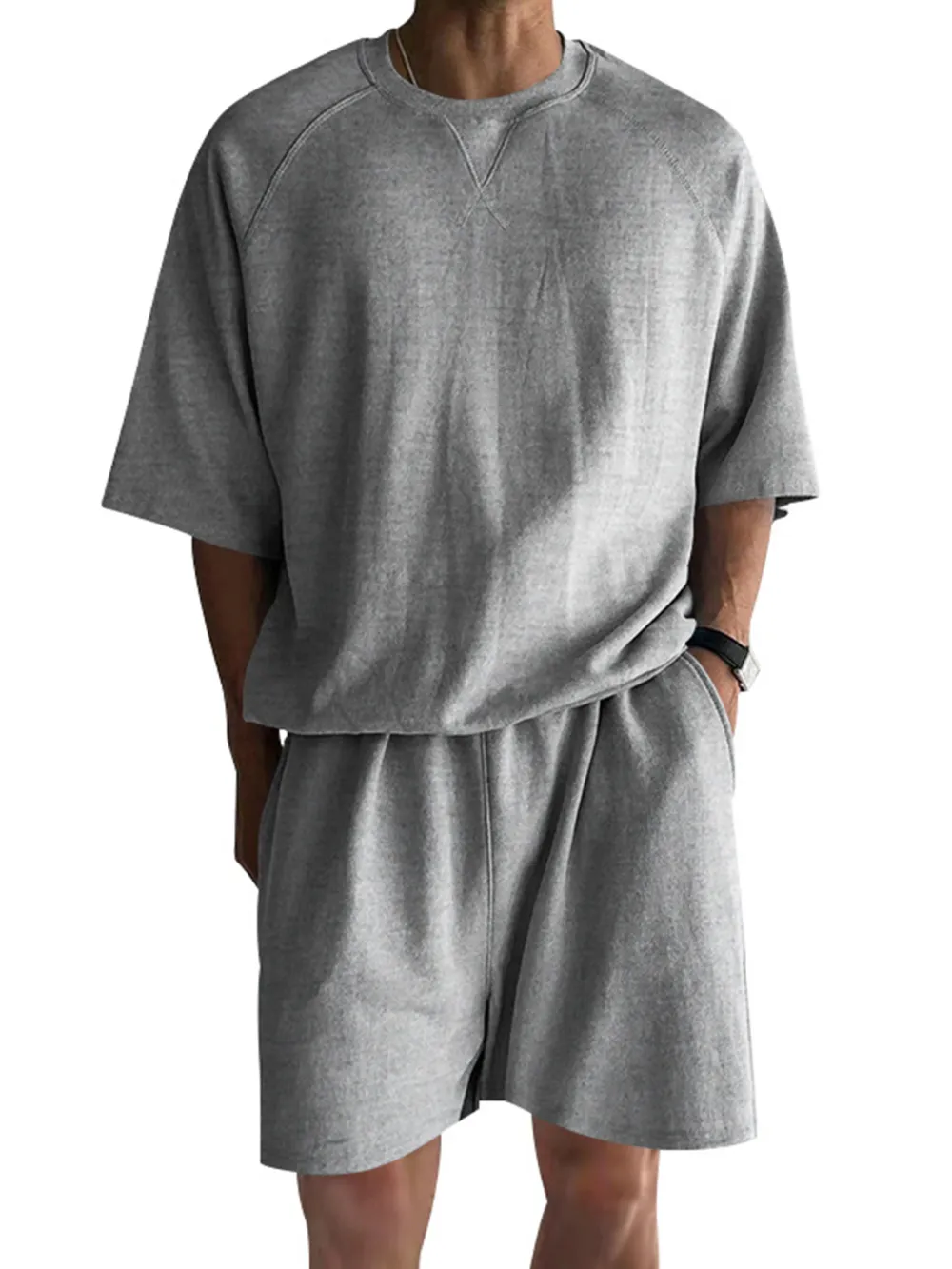 Structured Short Sleeve Shirt Set