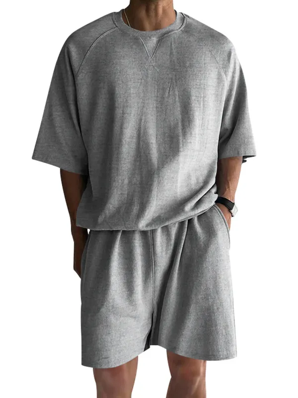 Structured Short Sleeve Shirt Set