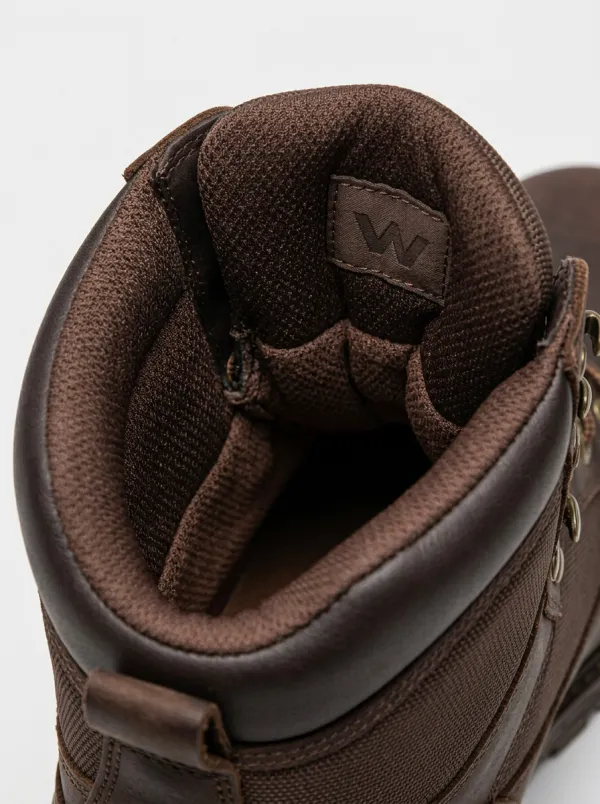 All-Terrain-Look Tactical Leather-Look Men's Waterproof Work Boots