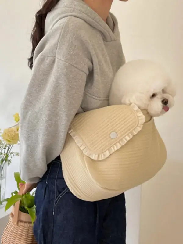 Cute Falbala Pet Bag Accessories
