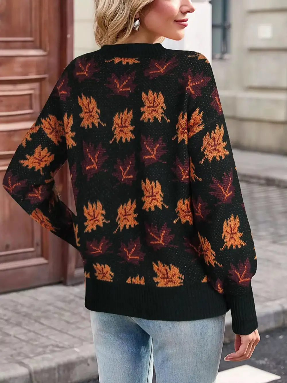 Mock Neck Everyday Sweater