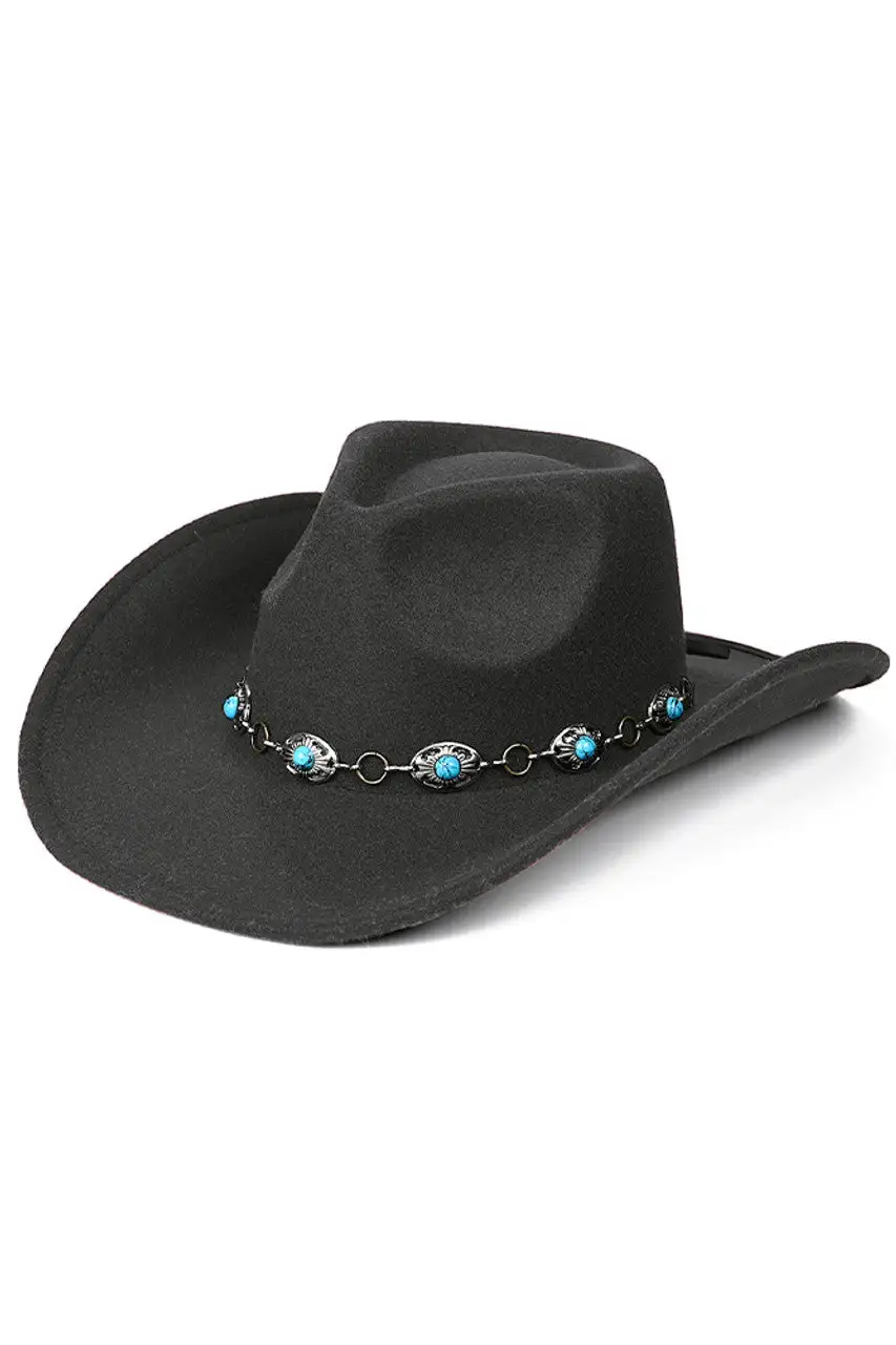 Trim Band Cowboy Hat