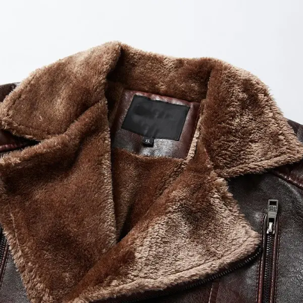 Leather Washed Field Jacket