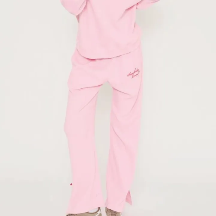 Wide-Leg Lounge Sweatpants