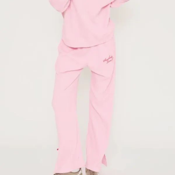 Wide-Leg Lounge Sweatpants