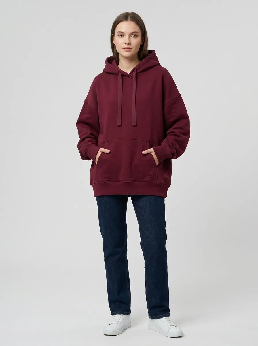 Unisex Pullover Everyday Fit Casual Hoodie
