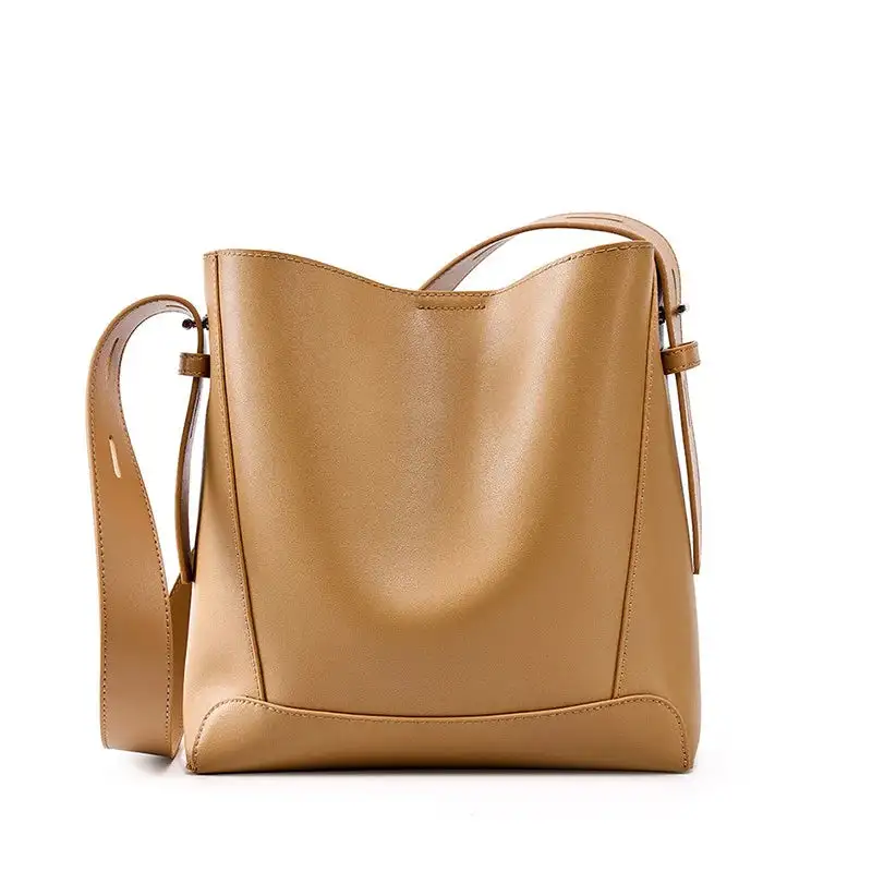 Minimalist Casual Tote Cow Leather Soft
