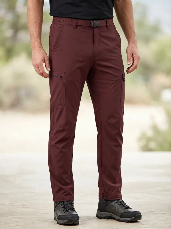 Men's Multi-Pocket Quick-Dry Active Flap-Pocket Cargo Pants