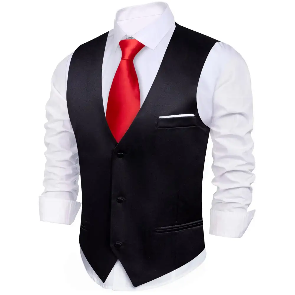 V Neck Casual Formal Dress Vest