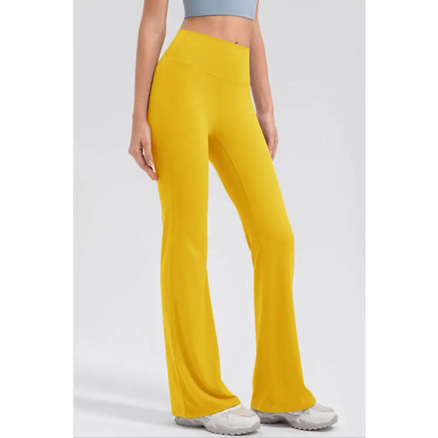 Classic High Waist Straight Active Pants