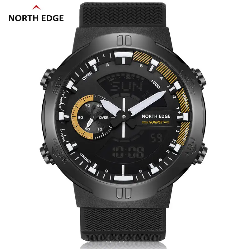 North Edge Men's adventure digital outdoor watch Hornet