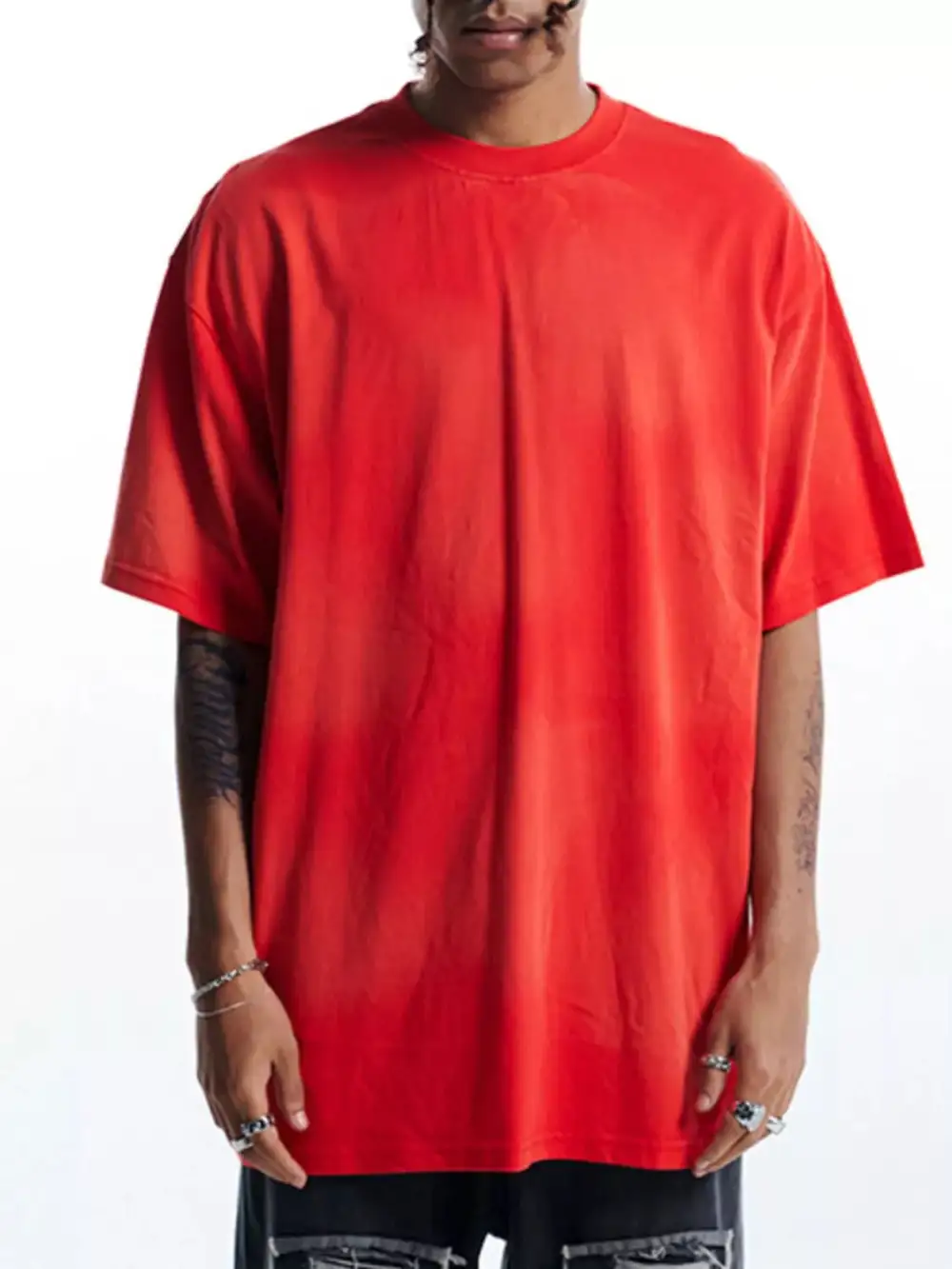 Washed Short Sleeve Oversized T-Shirt