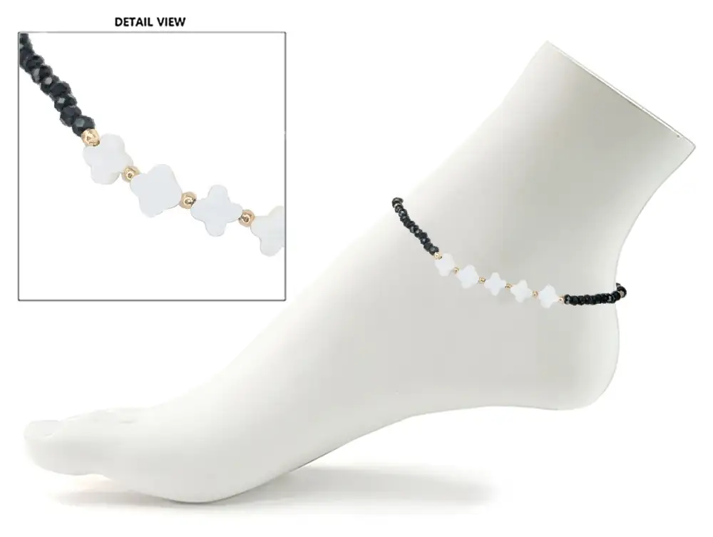 Modern Beaded Fashion Anklet