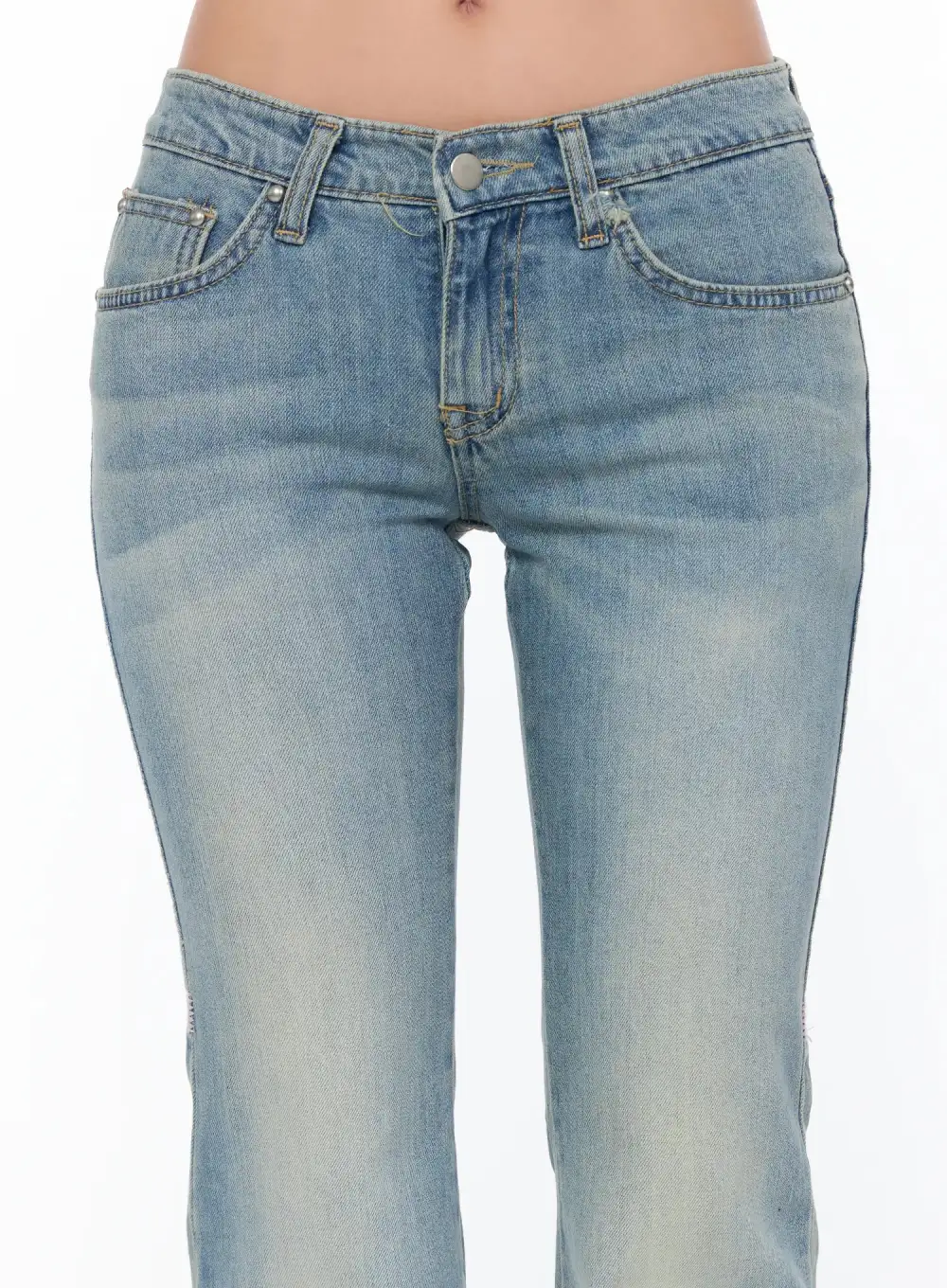 Low Rise Vintage Bootcut Jeans