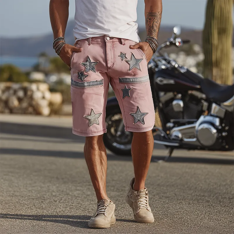 Woven Pocket Washed Shorts