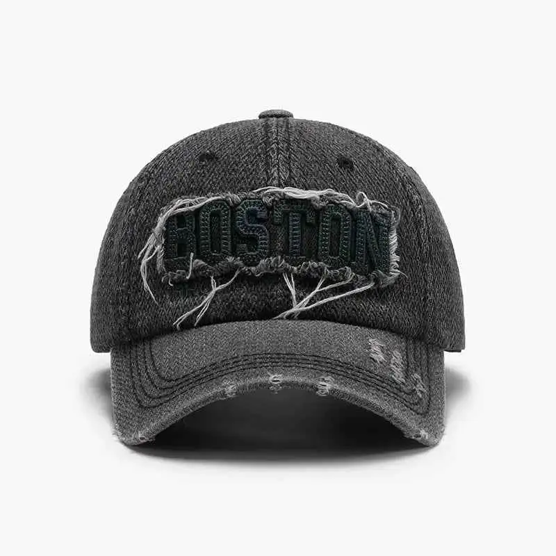 Letter Adjustable Cotton Hat