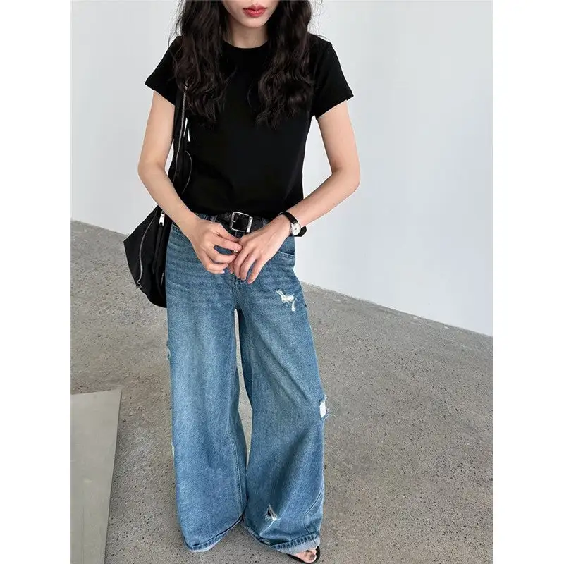 Round Neck Short Sleeve T-Shirt