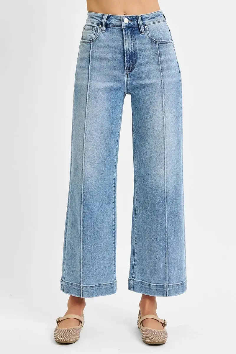 Collared Soft Touch Denim Jeans