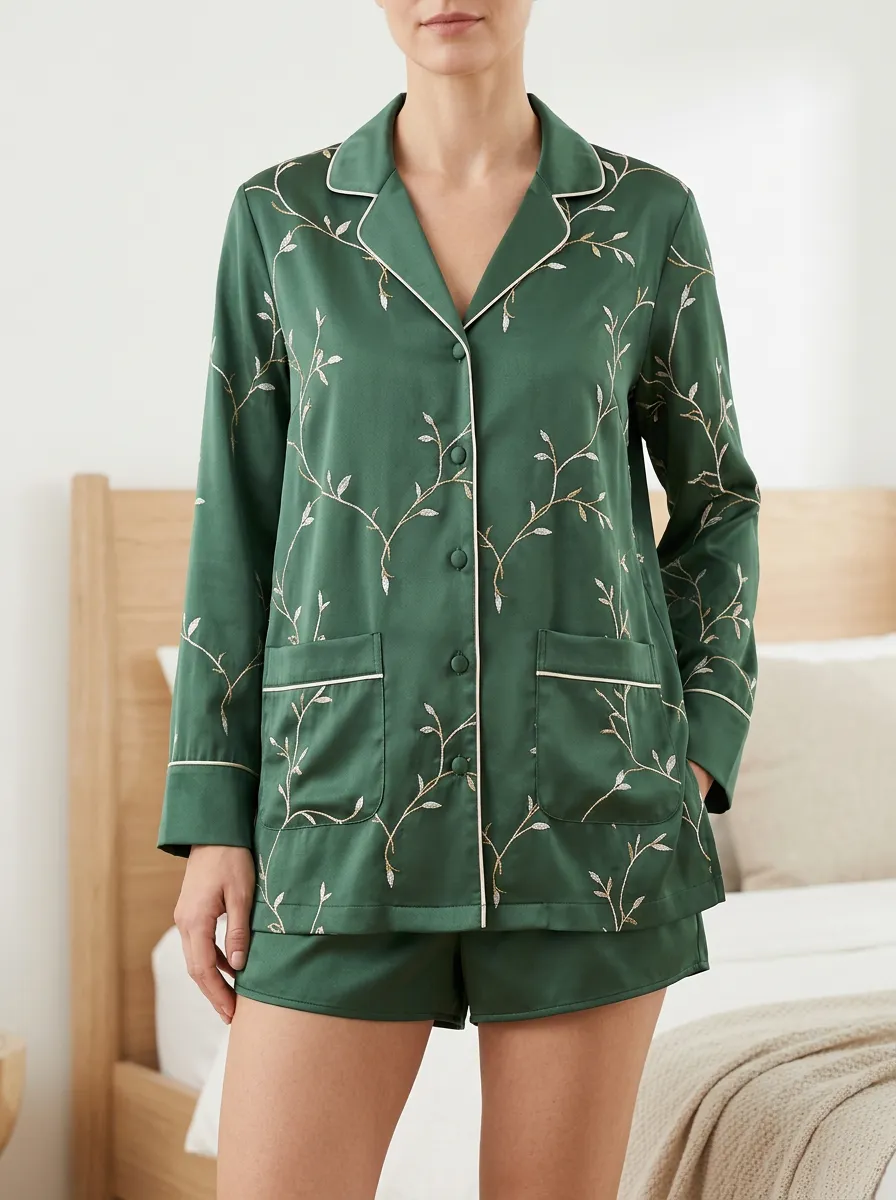 Relaxed Botanical Sleep Shirt