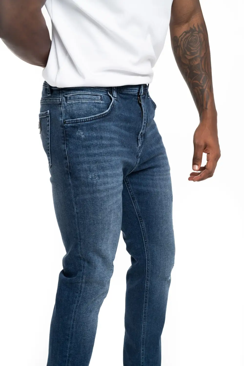 Refined Skinny Cropped Five Pocket Jeans