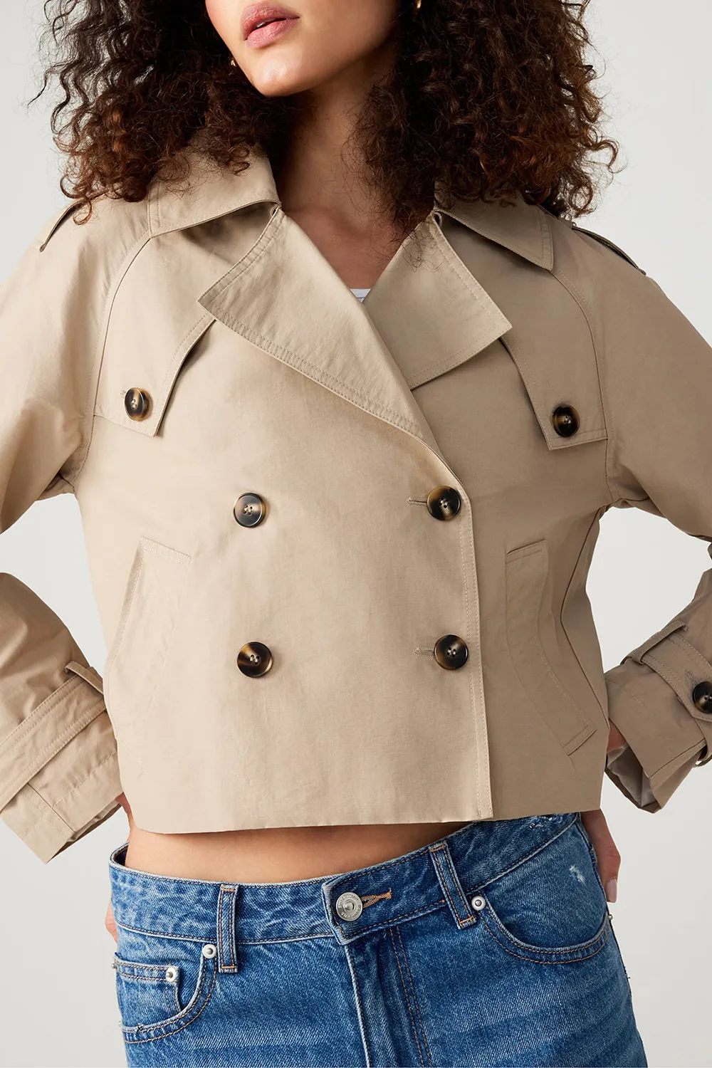 SKINNY JACKET KHAKI