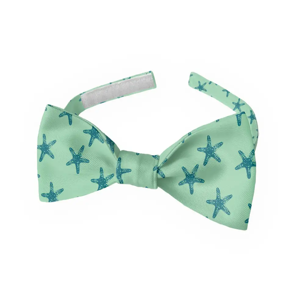 Starfish Pattern Bow Tie