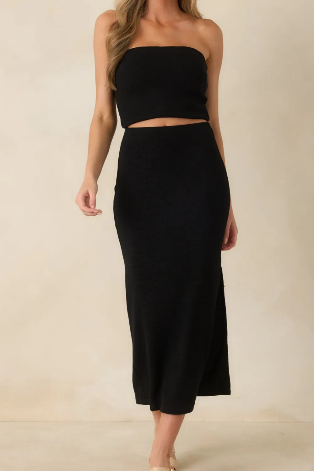 Knit Midi Skirt