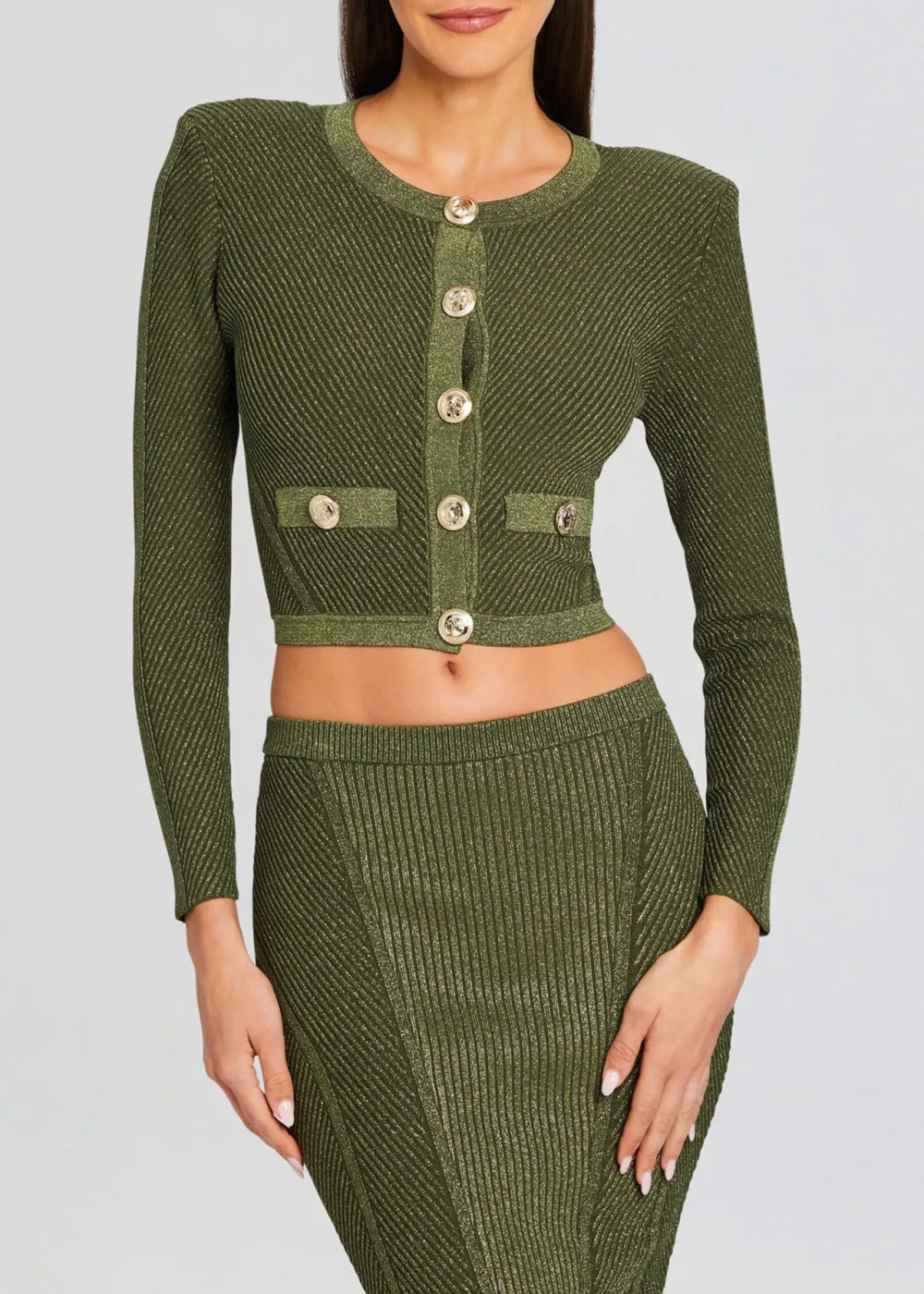 Rib Knit Jacket