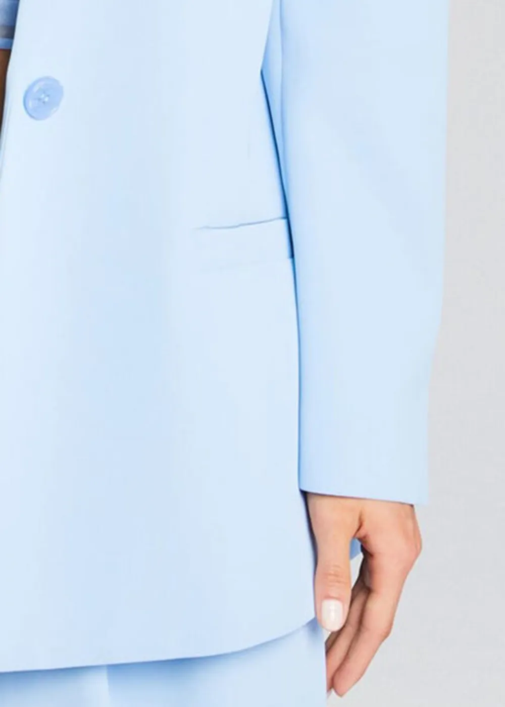 Solid Color Blazer