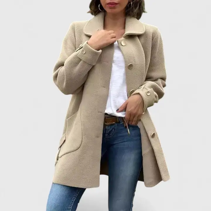 Button Front Coat