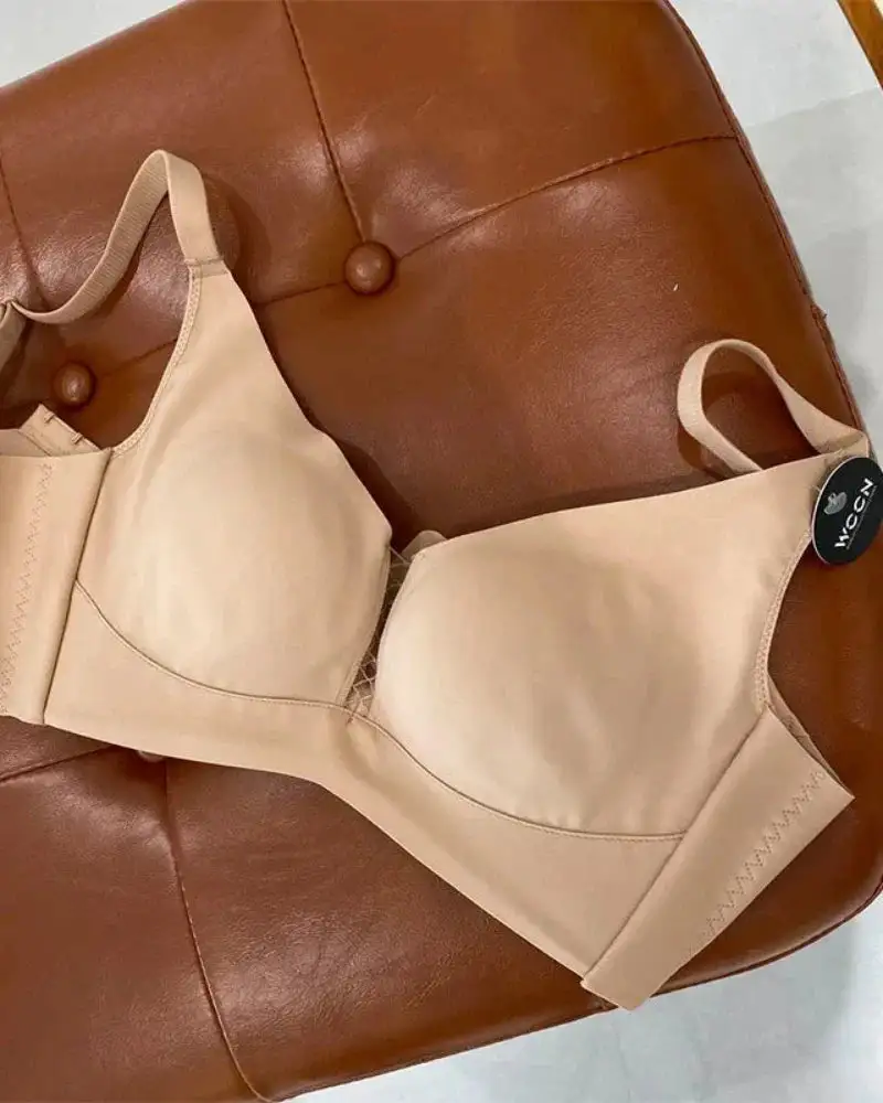 Soft Cup Bra with Decorative Mesh