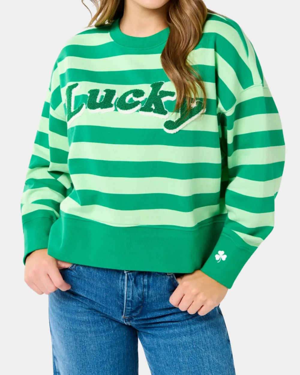 Striped Lucky Sweatshirt