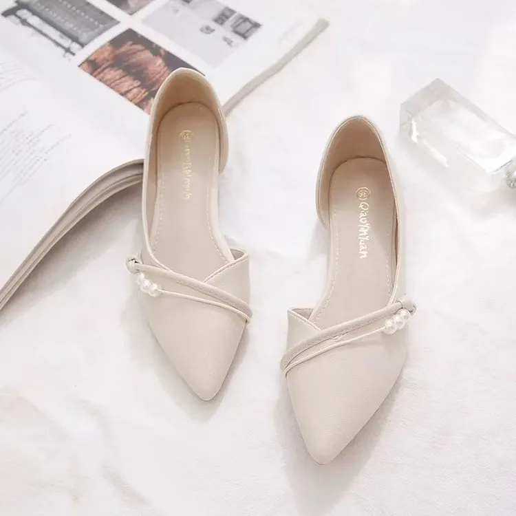 Pointed Toe Soft Flat Shoes