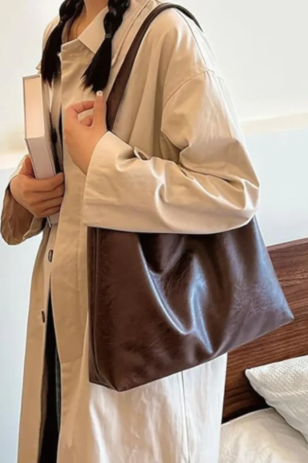 Structured Shoulder Bag