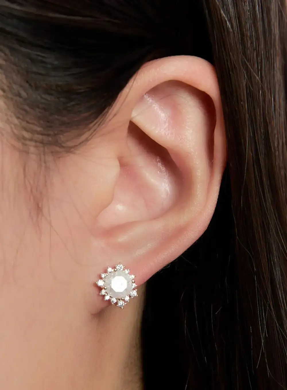 Opal Stud Earrings