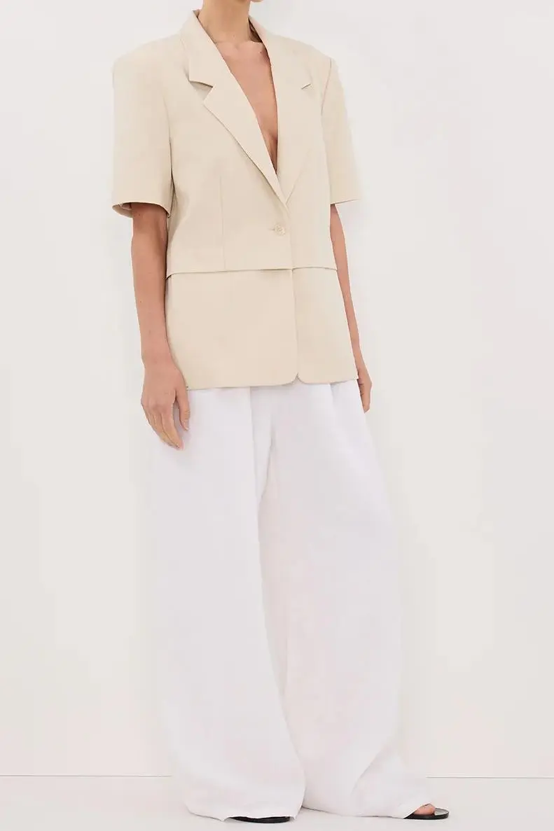 SAND SHORT SLEEVE BLAZER