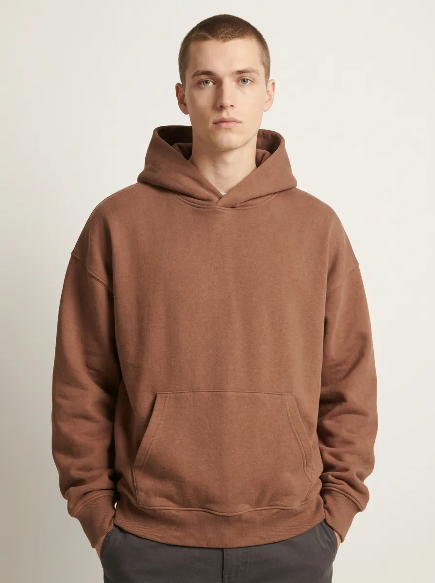 Modern Layer Pullover Unisex Hooded Sweatshirt