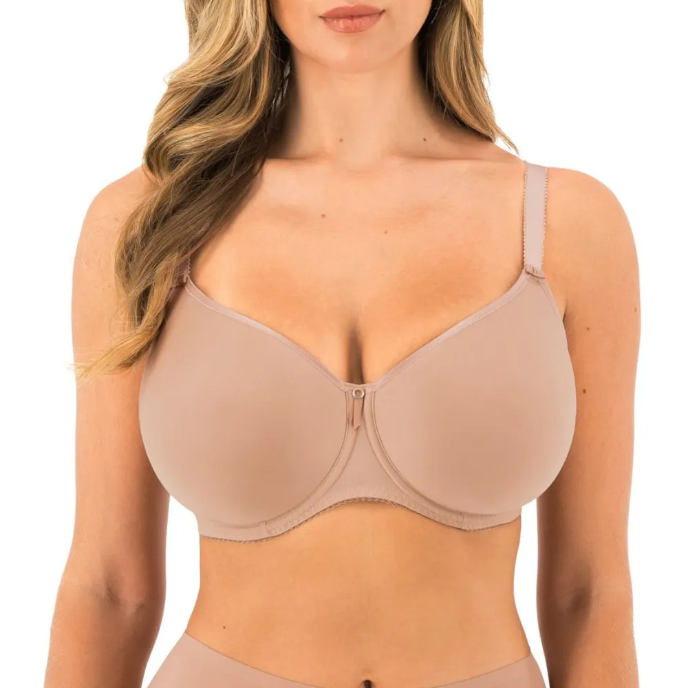 Women's Spacer Molded Rounded Shape Breathable Smoothing Bra