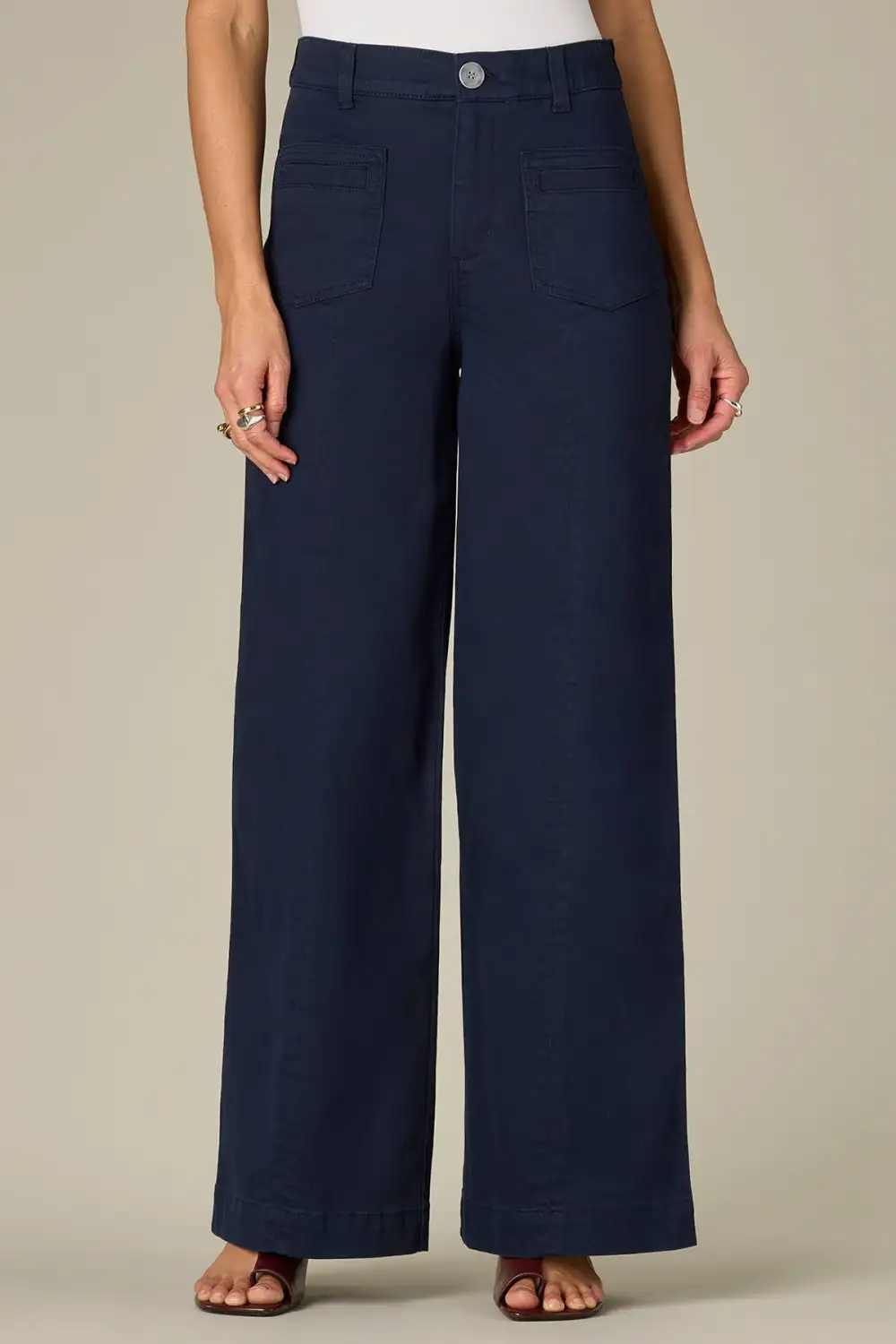 Spade Pocket Wide Leg Pants