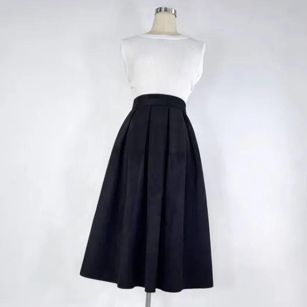 Minimal Utility Everyday Casual Skirt