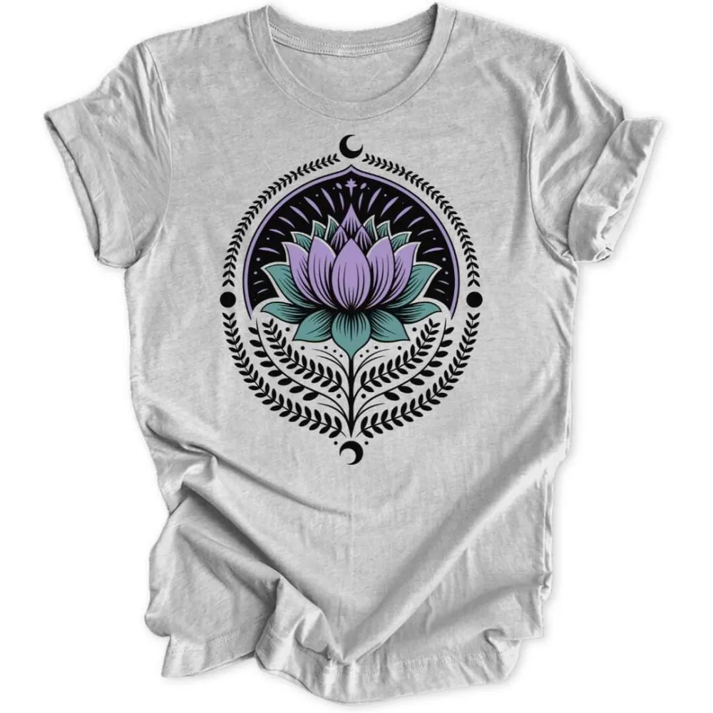 Purple Lotus Unisex T-Shirt