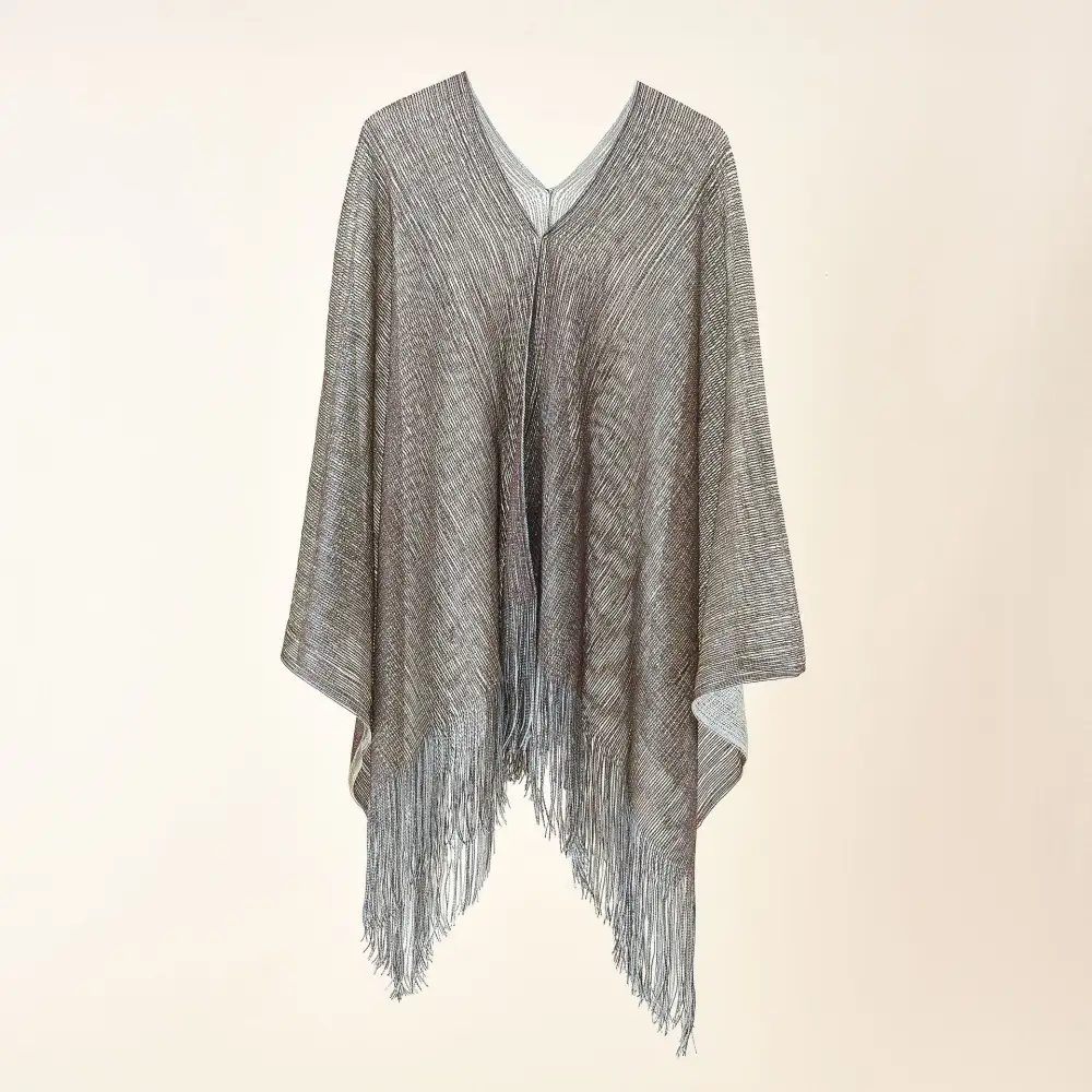 Fine Knit Mesh Knit Stole Scarf