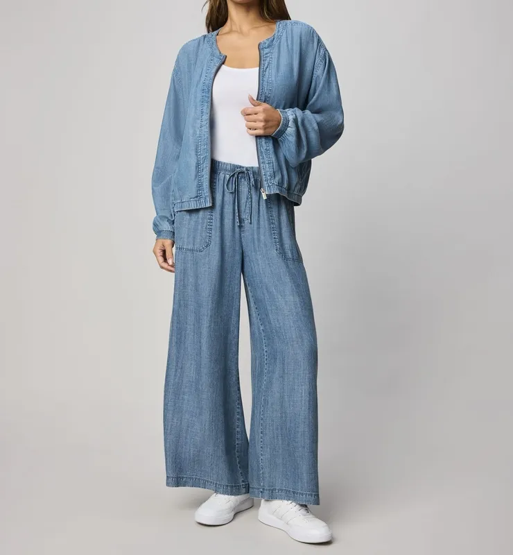 Angie Indigo Palazzo Pants