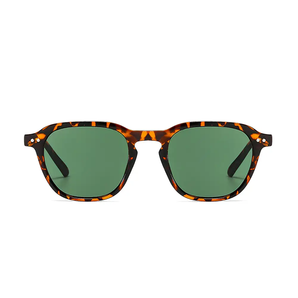 Round Gradient Lens UV Protective Polycarbonate Fashion Sunglasses