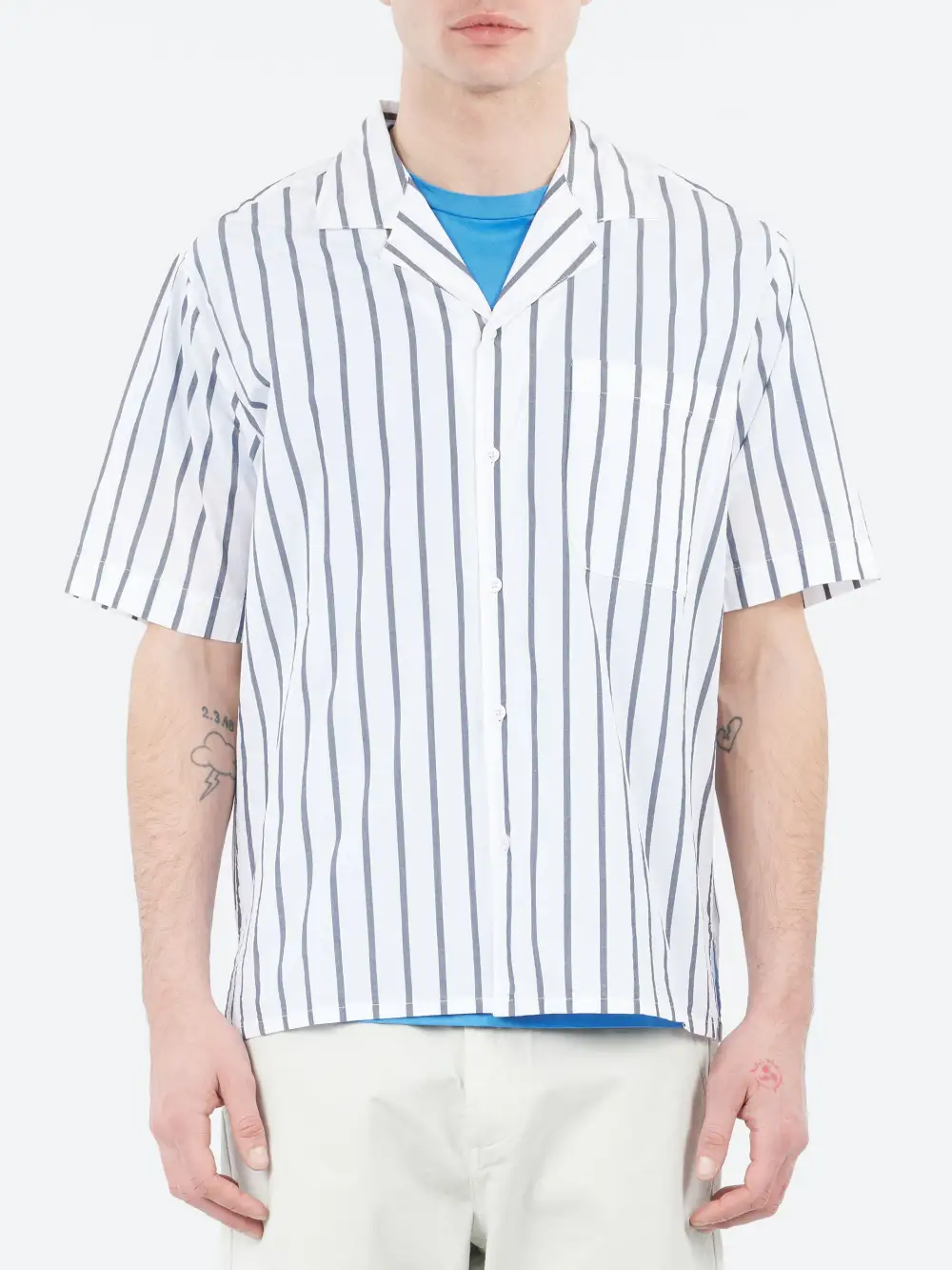 Men's Camp Collar Boxy Fit Shirt