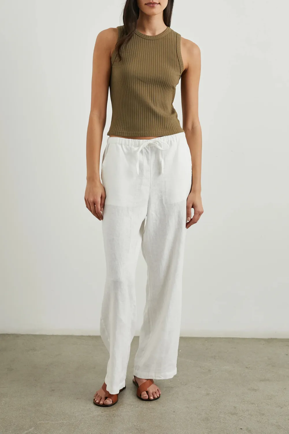 Linen Cool And Quick-Drying Straight-Leg Pants
