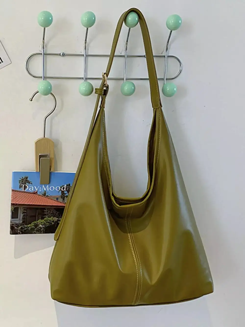 PU Leather Shoulder Bag