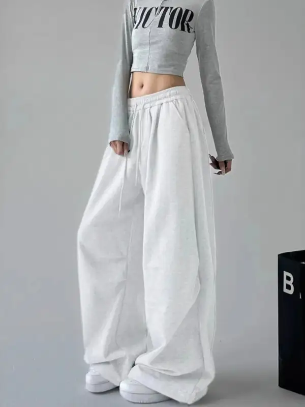 Wide Leg Modern Trousers