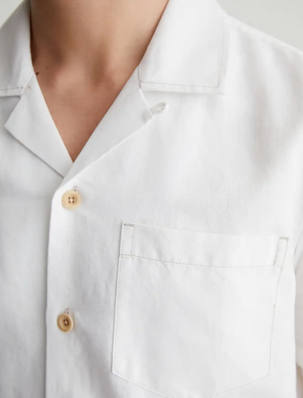 Men's Short Sleeve Camp Collar Shirt